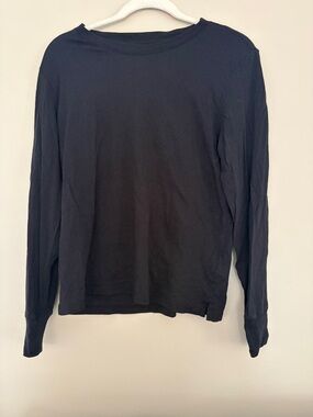 J. Crew Long Sleeve Black T-Shirt Small